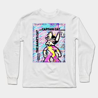 The name's Cat...Captain Cat Long Sleeve T-Shirt